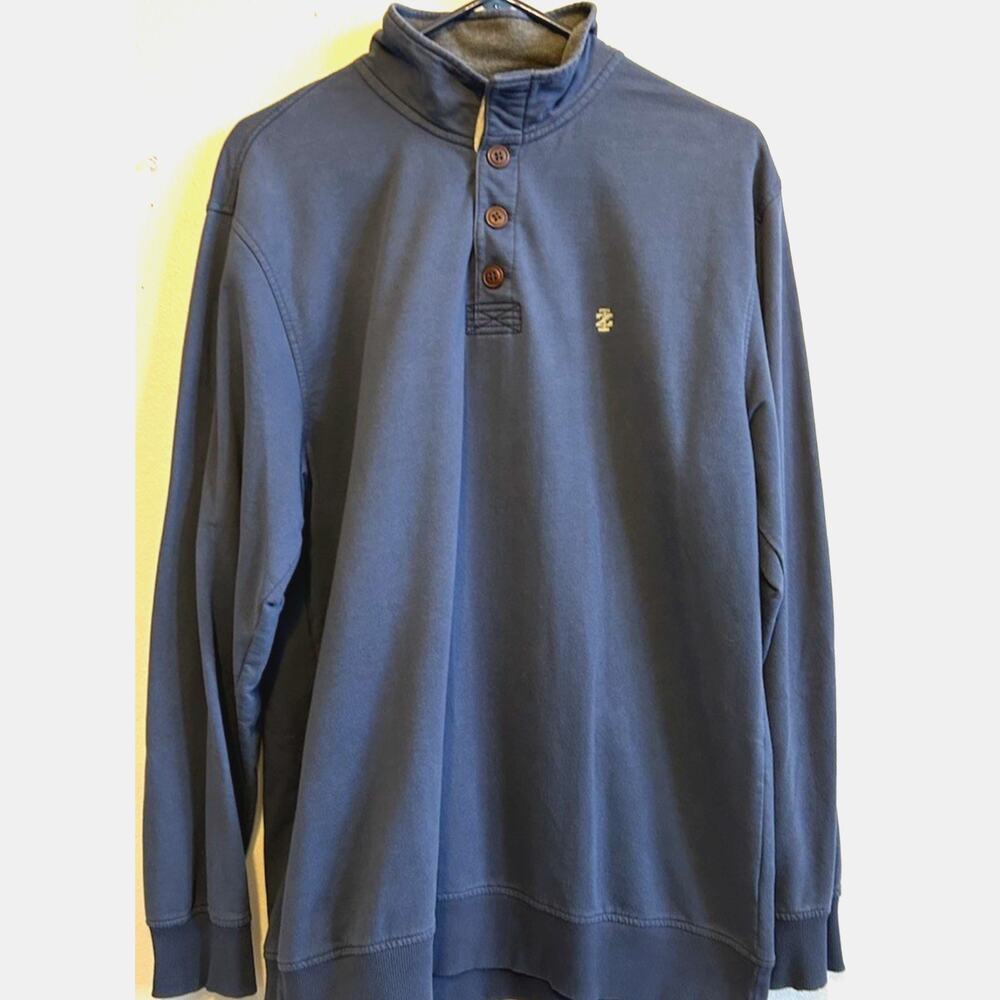 VTG IZOD Long Sleeve Shirt M Preppy Nautical Golf Outdoor Grampa Dad 90s Y2K
